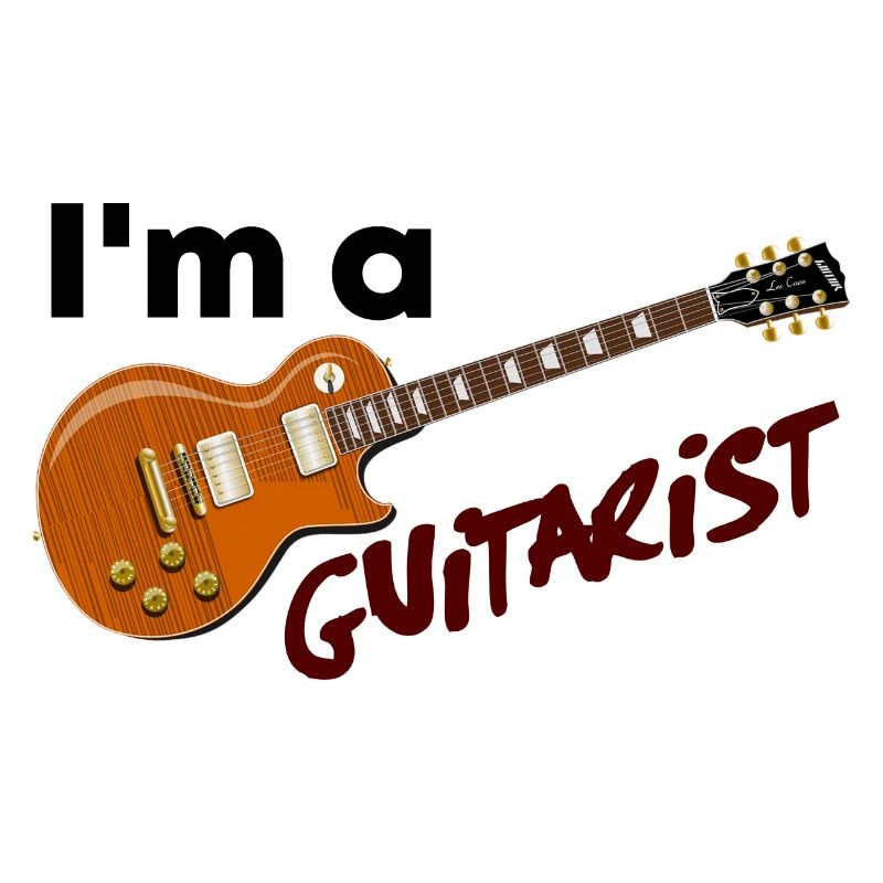 Musiker - ich bin ein Gitarrist - ich bin ein Gitarrist