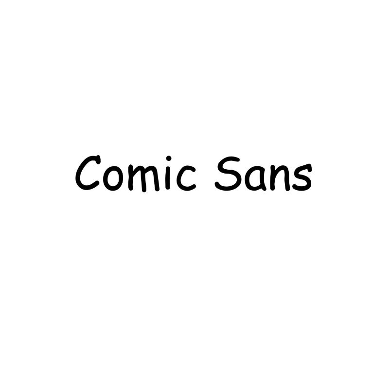 Comic Sans