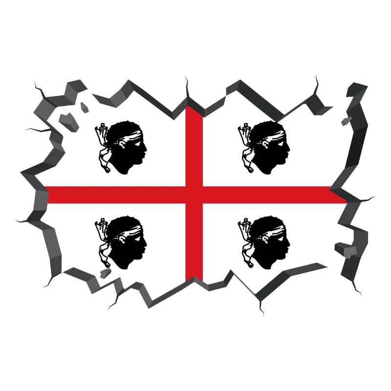 Drapeau de la Sardaigne Drapeau de la Sardaigne Drapeau de la Sardaigne
