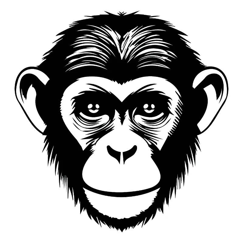 Monkey Monkey Monkey Face Jungle