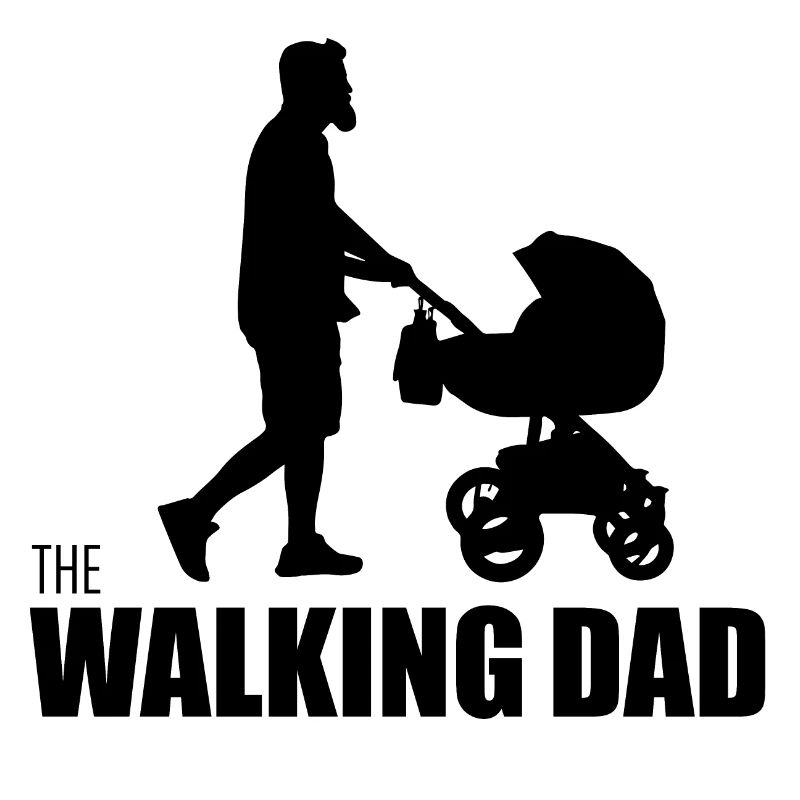 Humour walking Dad