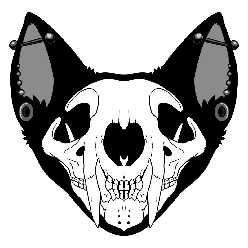 Crâne de chat