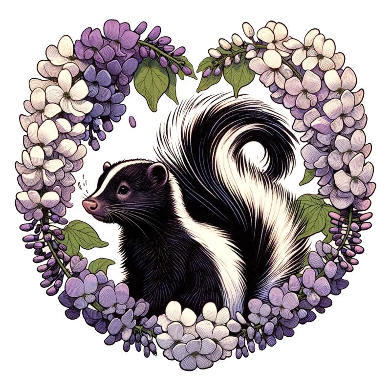 Spring Skunk Lilacs