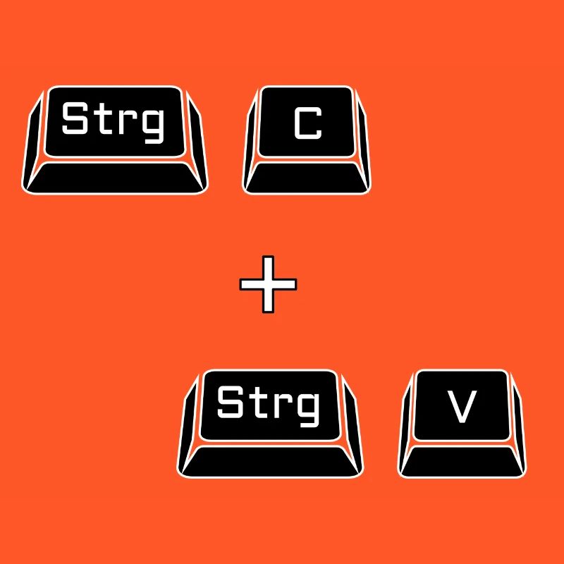 Ctrl c Ctrl v Keyboard Computer Copy Gift