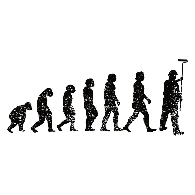 Maler und Lackierer Evolution Pinsel Streichen