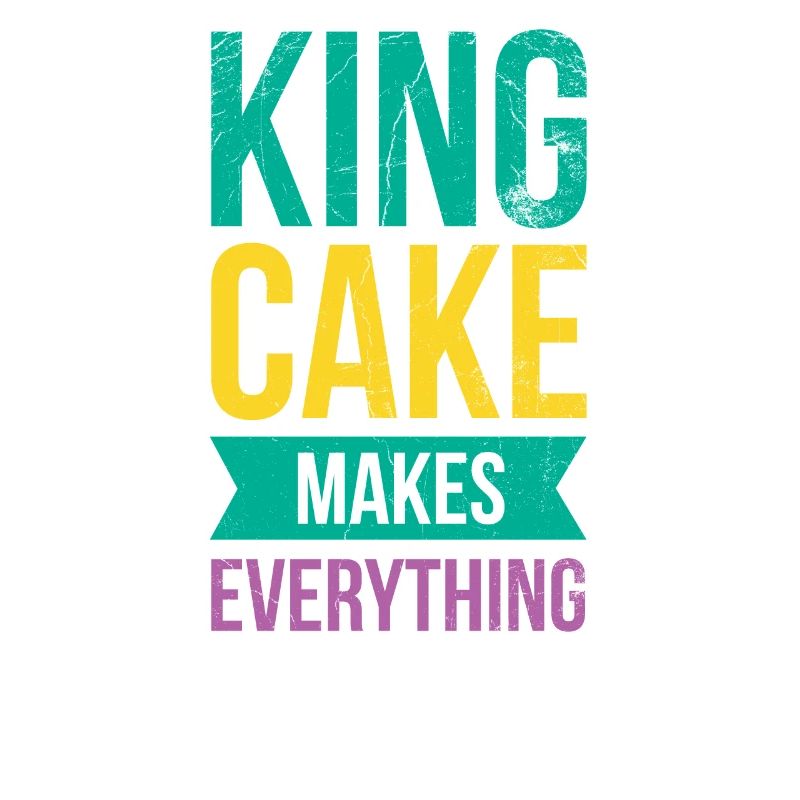 King Cake Makes Everything Better for Baker Or