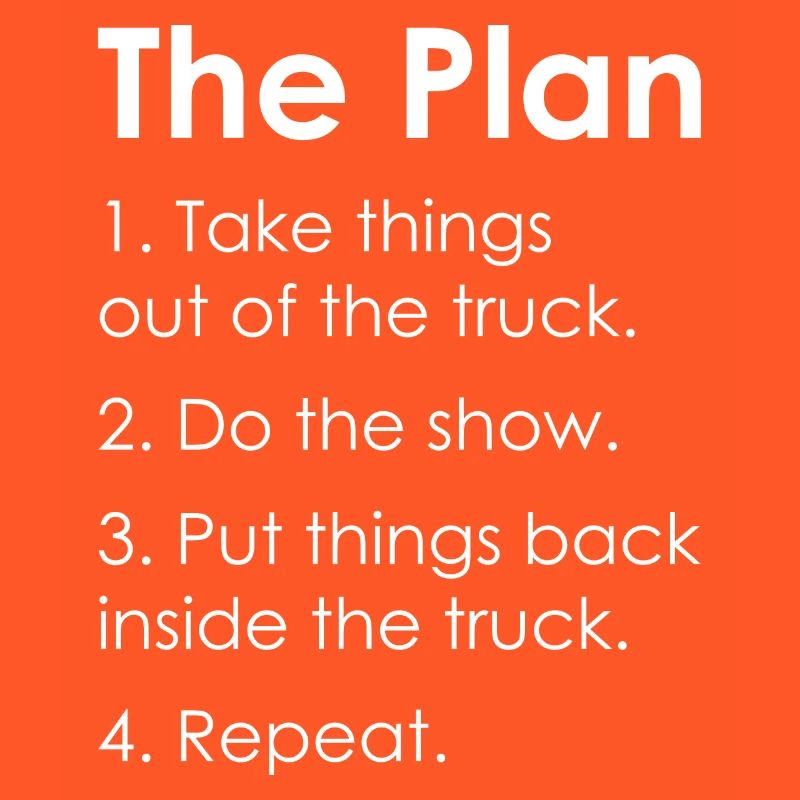 STAGEHAND CREW PLAN lighting technician gift