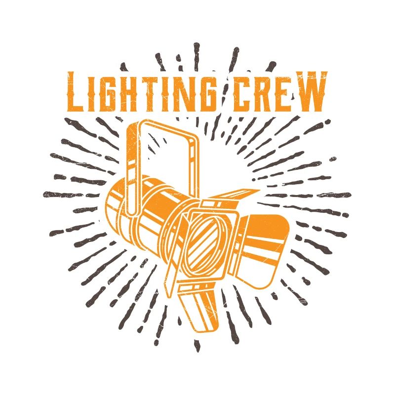 LIGHTING CREW light retro light technician gift