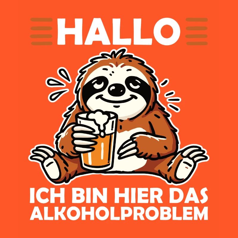 Hello I'm here the alcohol problem sloth sow