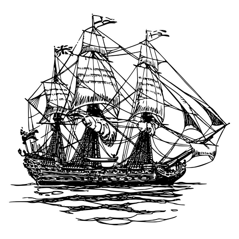 pirate ship boat pirate pirate ship ship skull1