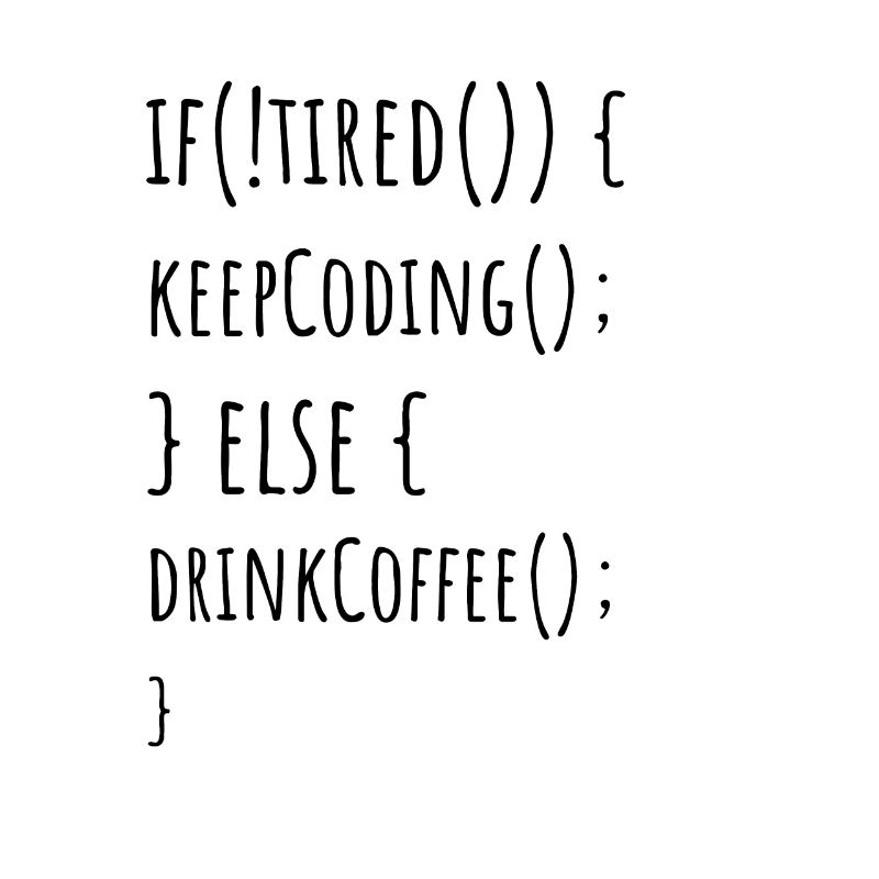 Continuez à coder