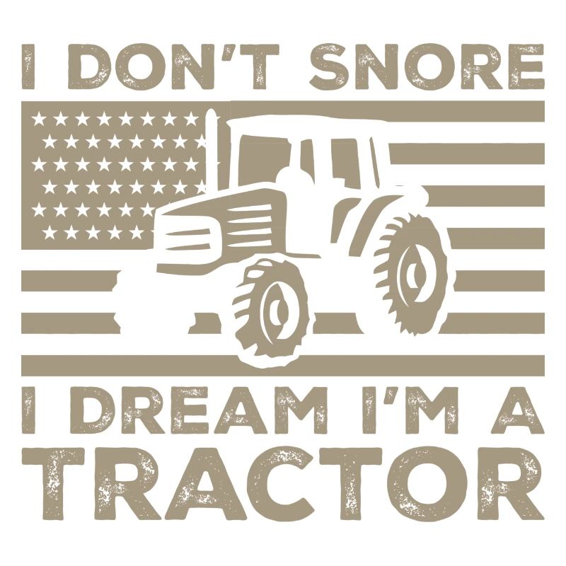 Ich schnarche nicht, ich träume, ich bin ein Traktor