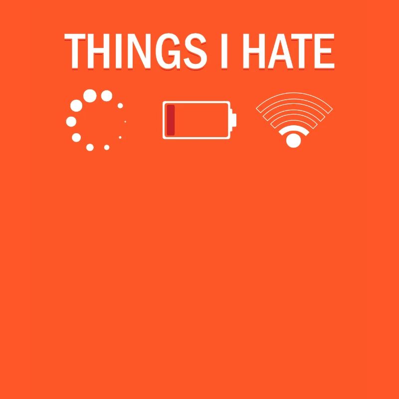 Things I Hate Programmer Nerd Funny Code Gift