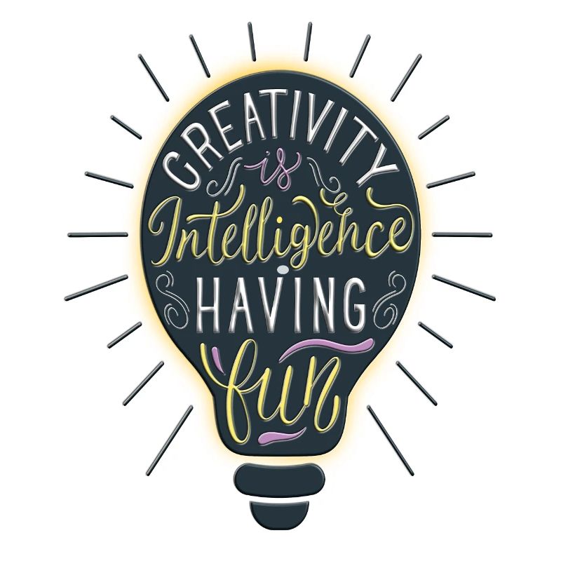 Creativity Is Intelligence Having Fun