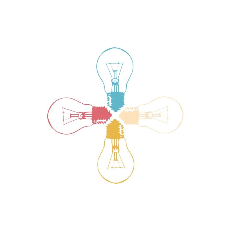 Idea Light Bulb Light Brain Cool Lamp Thinking 3