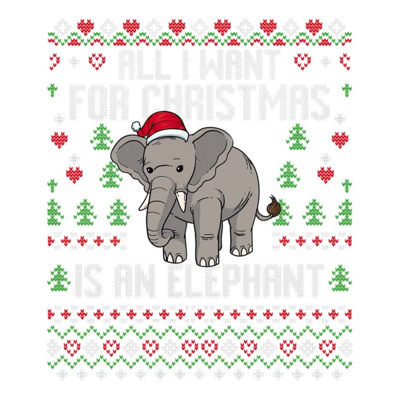 Weihnachten Elefanten Weihnachtspullover Elefant