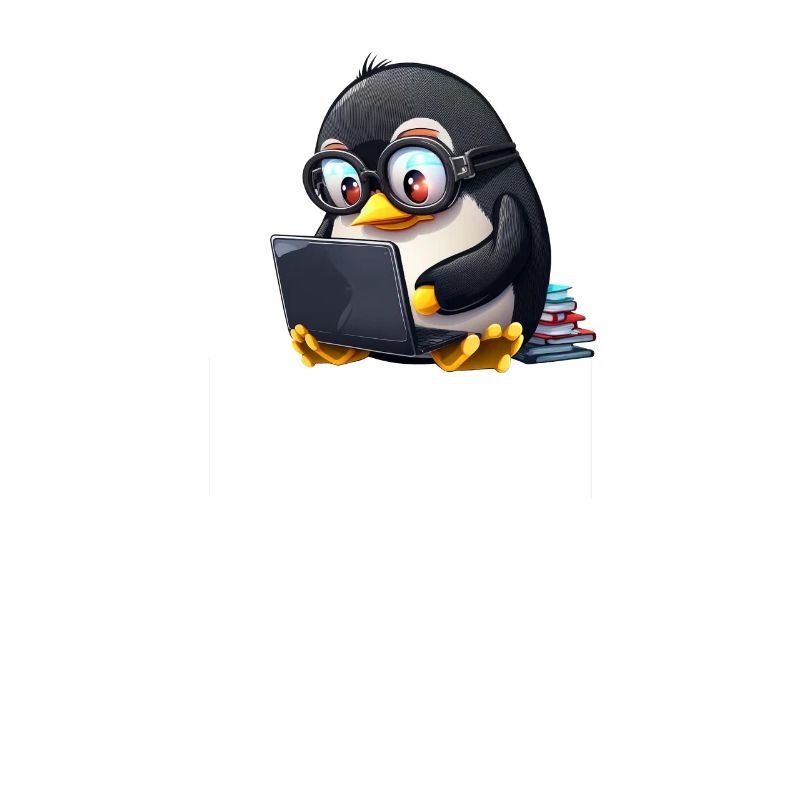 Live Free Code Linux Nerd Tux Nerdy Penguin Coding