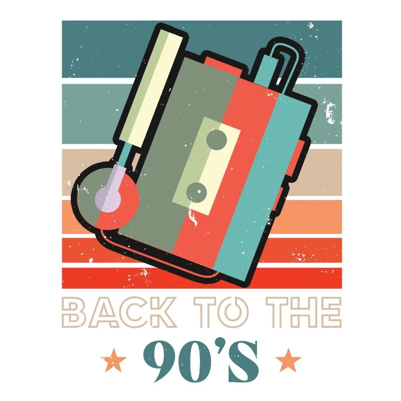 Walkman cassetta 90s audio retrò