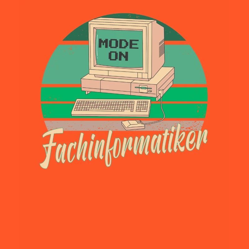 Fachinformatiker Computer Programmierer Vater