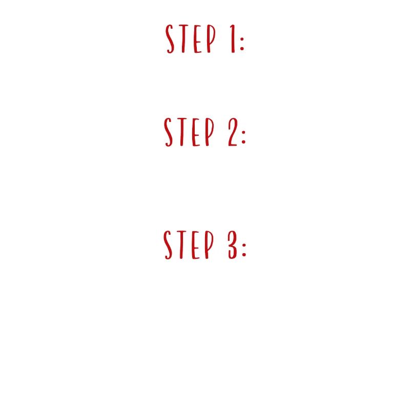 Step 1 Drink Coffee Step 2 Palpitate Step 3 Write2