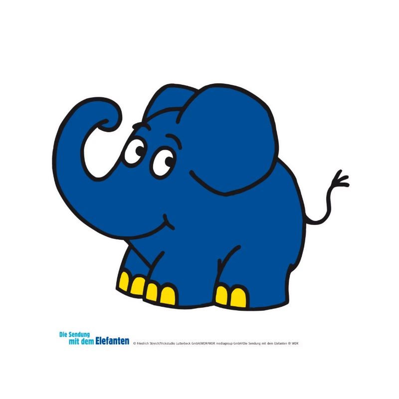 Der Elefant - stehend
