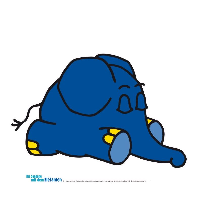 The Elephant - Sleeping