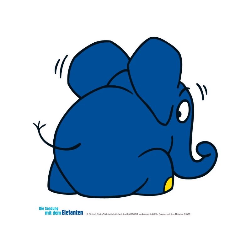 L’éléphant se cache