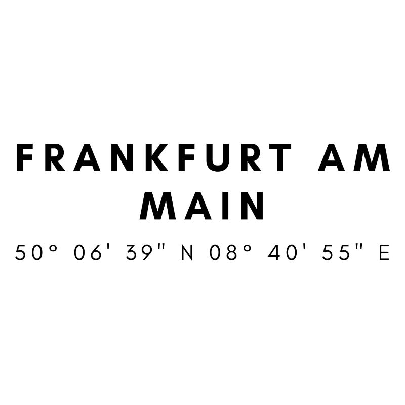 Frankfurt am Main coordinates