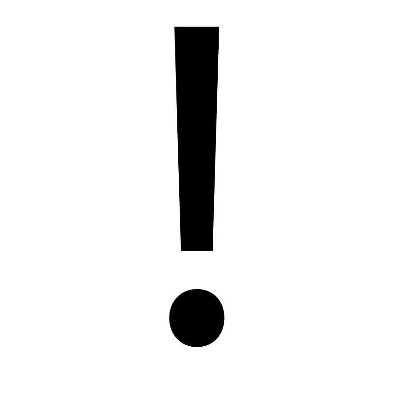 exclamation mark