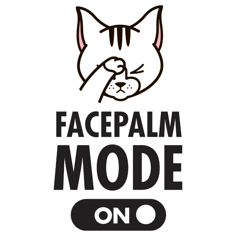 Chat - Mode Facepalm activé
