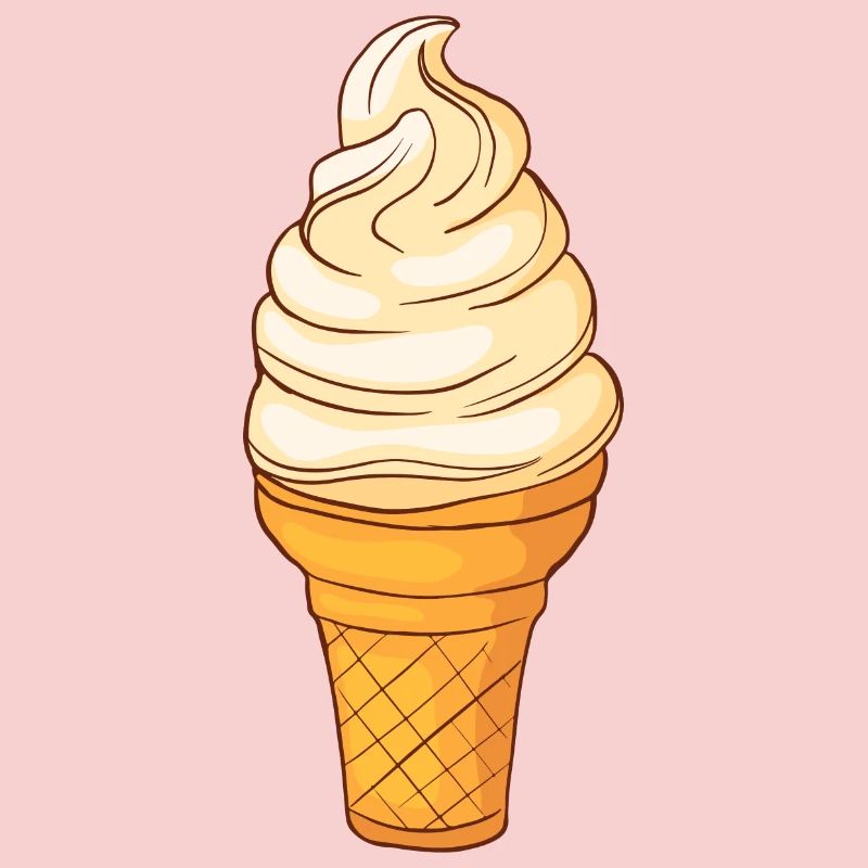 Softeis Eis Speiseeis Eiskrem Eiscreme Kugeleis