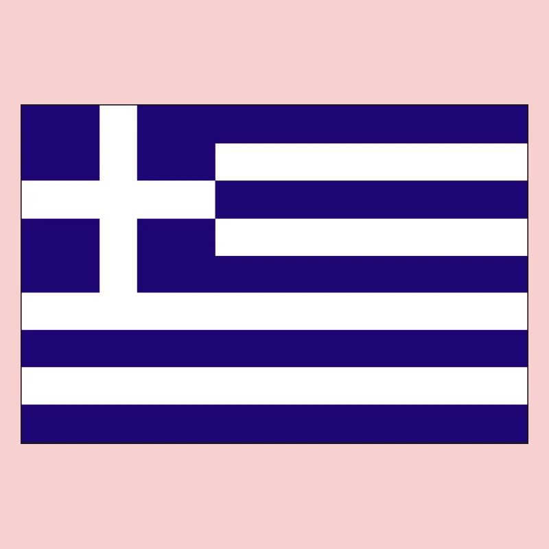 Drapeau du drapeau de la Grèce