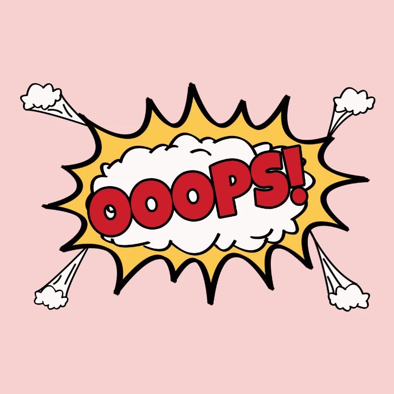 OOOPS Comic Graffiti