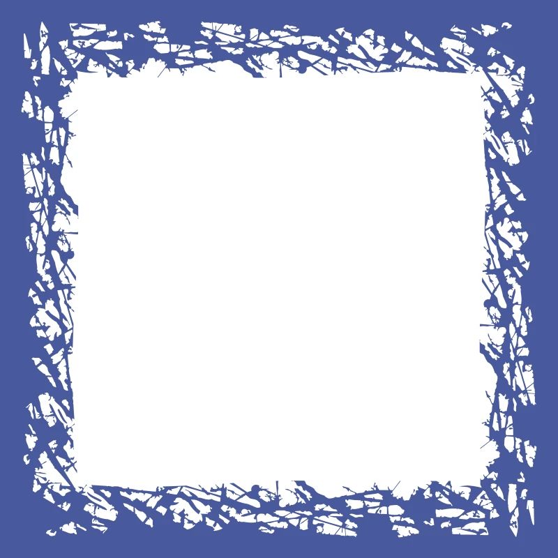 splinter broken border frame scratch cracks