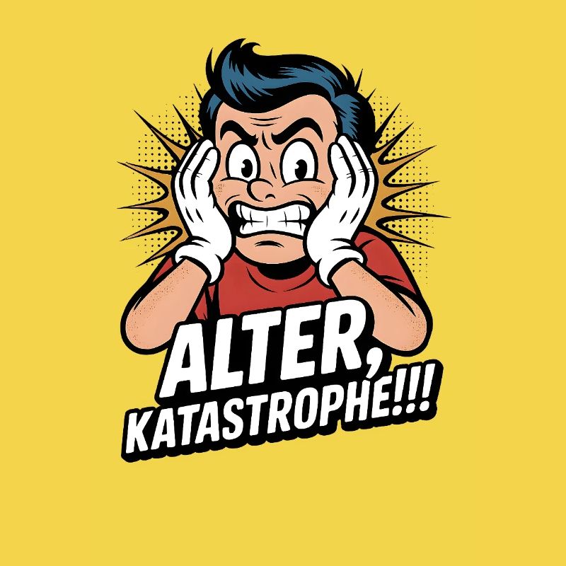 Alter, Katastrophe Facepalm