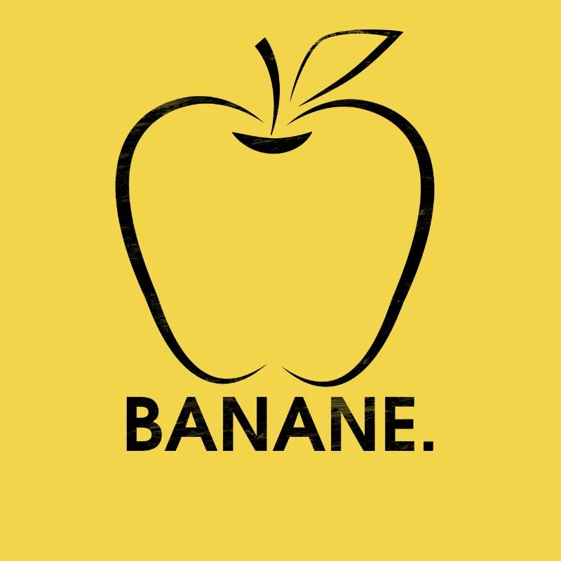 Apfel oder Banane