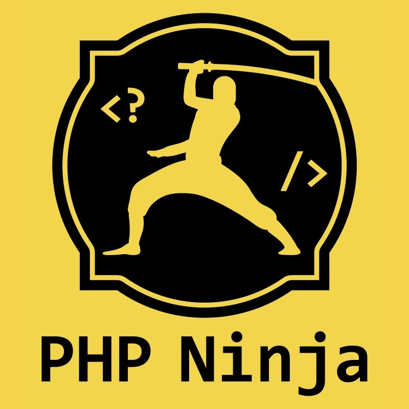 PHP Ninja - Programmeur PHP Coder Nerd Webdesign