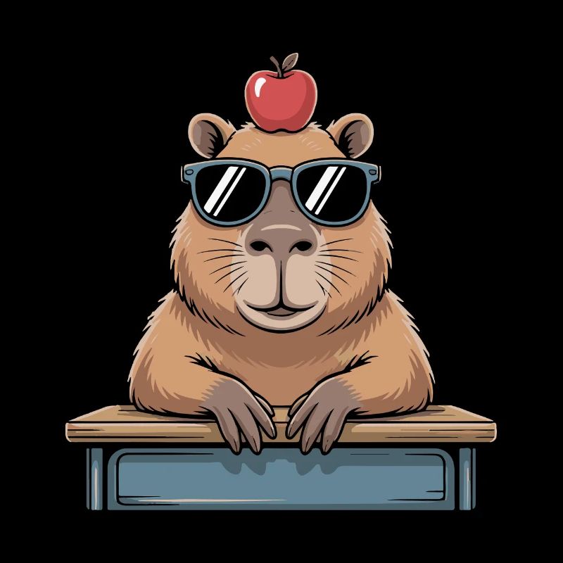 Süßes Capybara