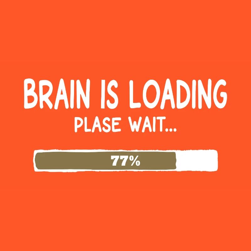 Loading the Brain – Loading Bar Humor