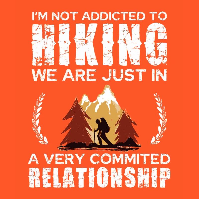 Hiking Commitment Tee Design