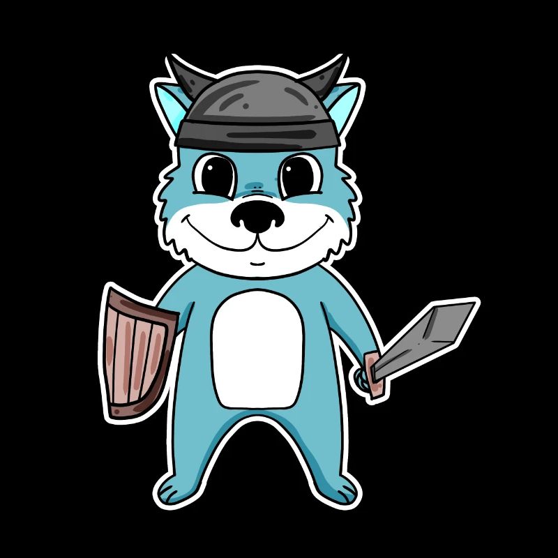 Wikinger Wolf