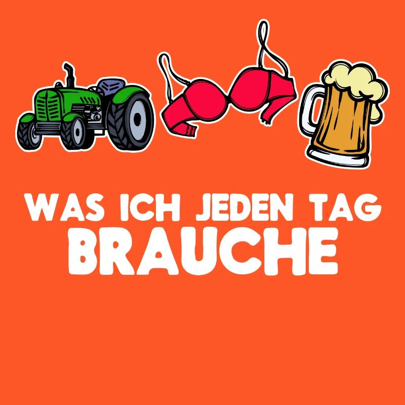 Landwirtschaft Ackerbau Bauer Traktor Statement