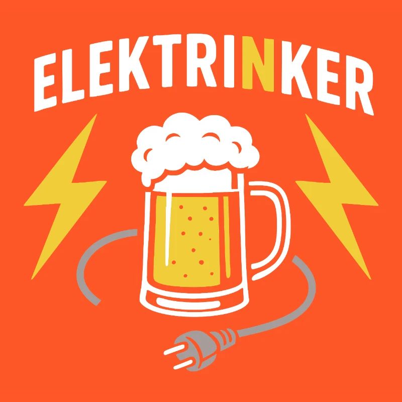 Elektrinker : Jeu de mots électrique, conception de bière et de câbles