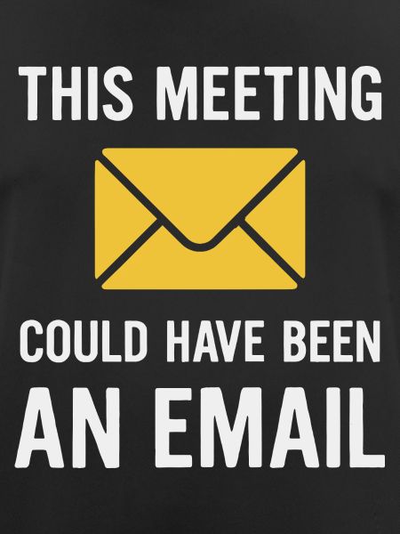 Meeting oder E-Mail