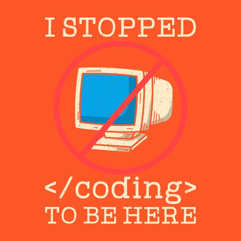 Programmer en train de coder drôle