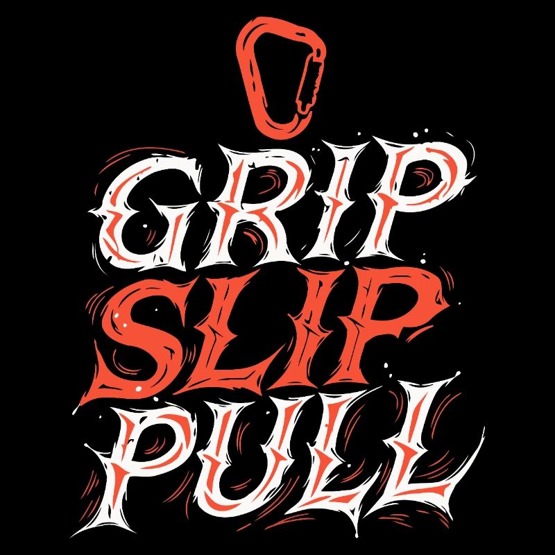 Grip Slip Pullover Dynamische Typografie