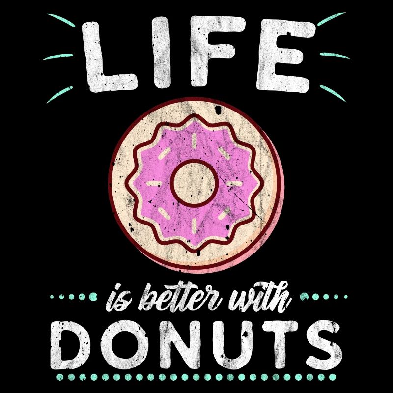 Donut Donuts Süß Pink Geschenk Essen Nachspeise