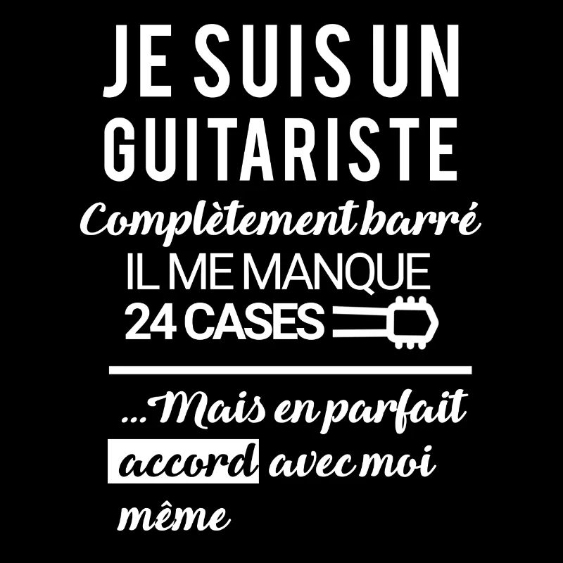 Tshirt guitariste