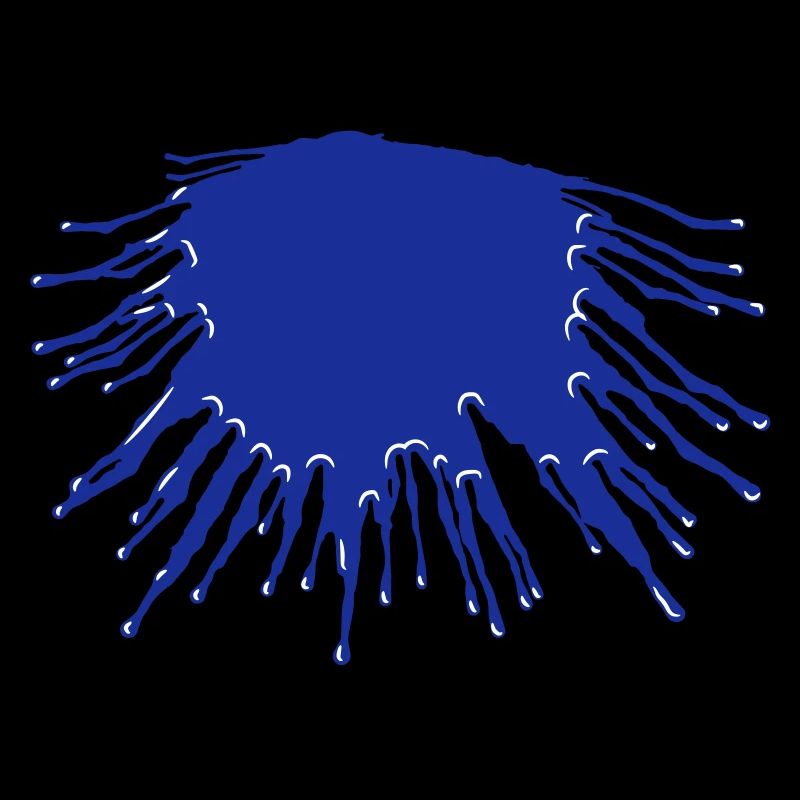 Blob drip stain