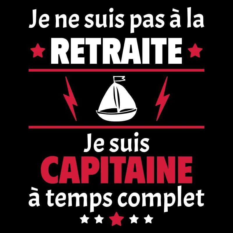 Pas à la retraite capitaine à temps complet, noël